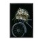 Stupell Industries Vintage Bicycle with Florals Floater Framed Canvas Wall Art Design by Yvette St. Amant